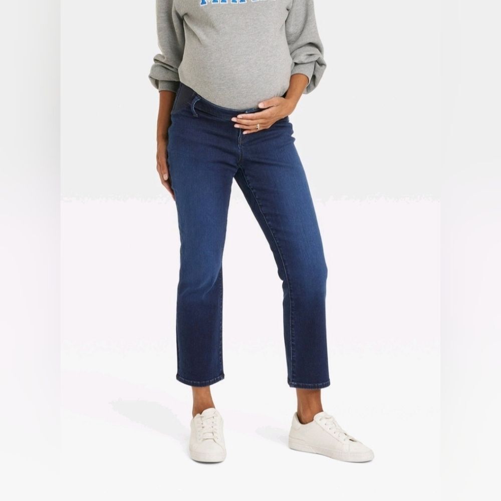 Nwt Under Belly Ankle Bootcut Maternity Pants - Isabel Maternity by isab…